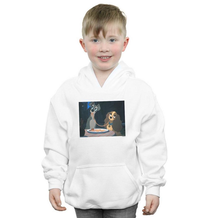 Disney  Sweat à capuche LADY AND THE TRAMP SPAGHETTI SLURP 