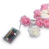 Mikamax Romantische Lichterschleife - Rosen - 20 LED-Lichter  