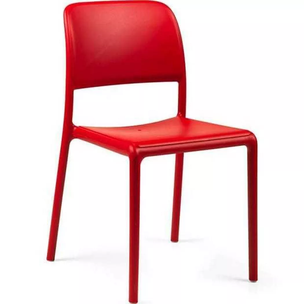 Nardi Riva Bistrot Gartenstuhl - stapelbar - rosso