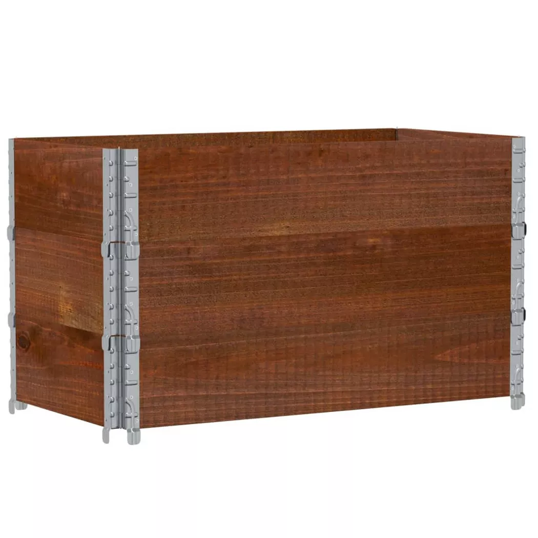 VidaXL - Jardinière bois de pin, One Size, Marron