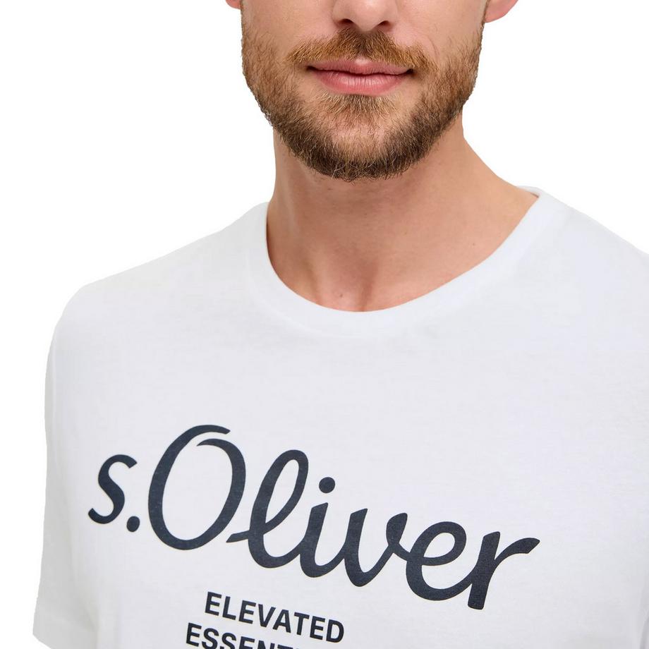 s. Oliver T-shirt Logo Pack de 1  