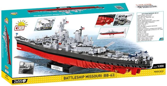 Cobi  Historical Collection Battleship Missouri BB-63 (4837) 