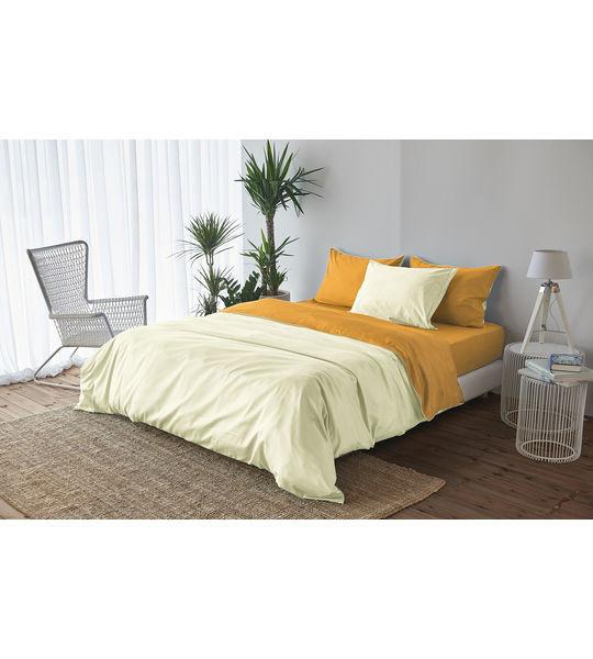 Living Home Uni Satin Doubleface Duvetbezug  