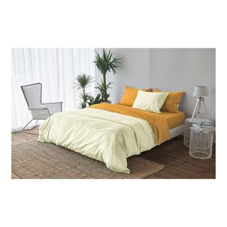 Living Home Uni Satin Doubleface Taie de duvet  