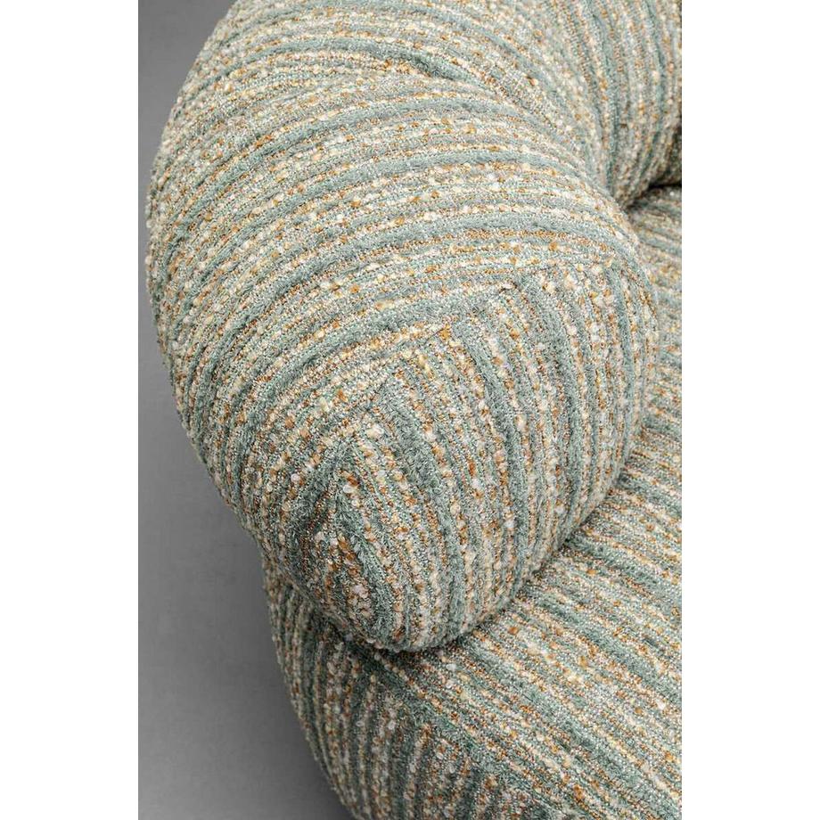 KARE Design Poltrona girevole Couture Stripes blu  