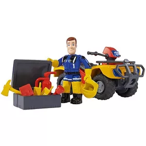 Feuerwehrmann Sam Mercury-Quad mit Figur