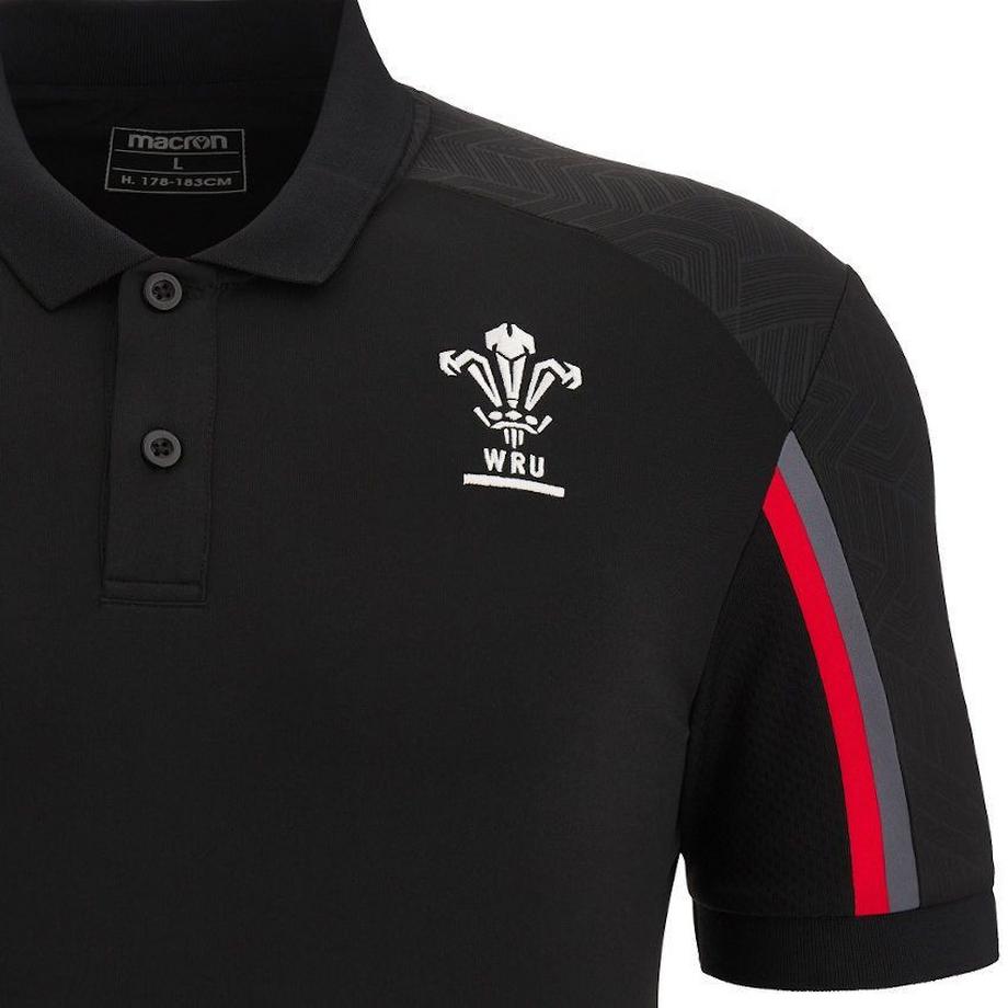 macron WRU Staff 2022/23 Polo Shirt  