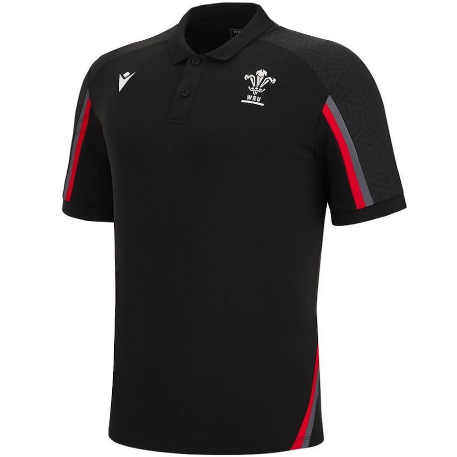 polo-shirt pays de galles wru staff 2022/23
