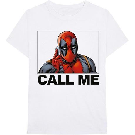Deadpool Call Me T-Shirt  