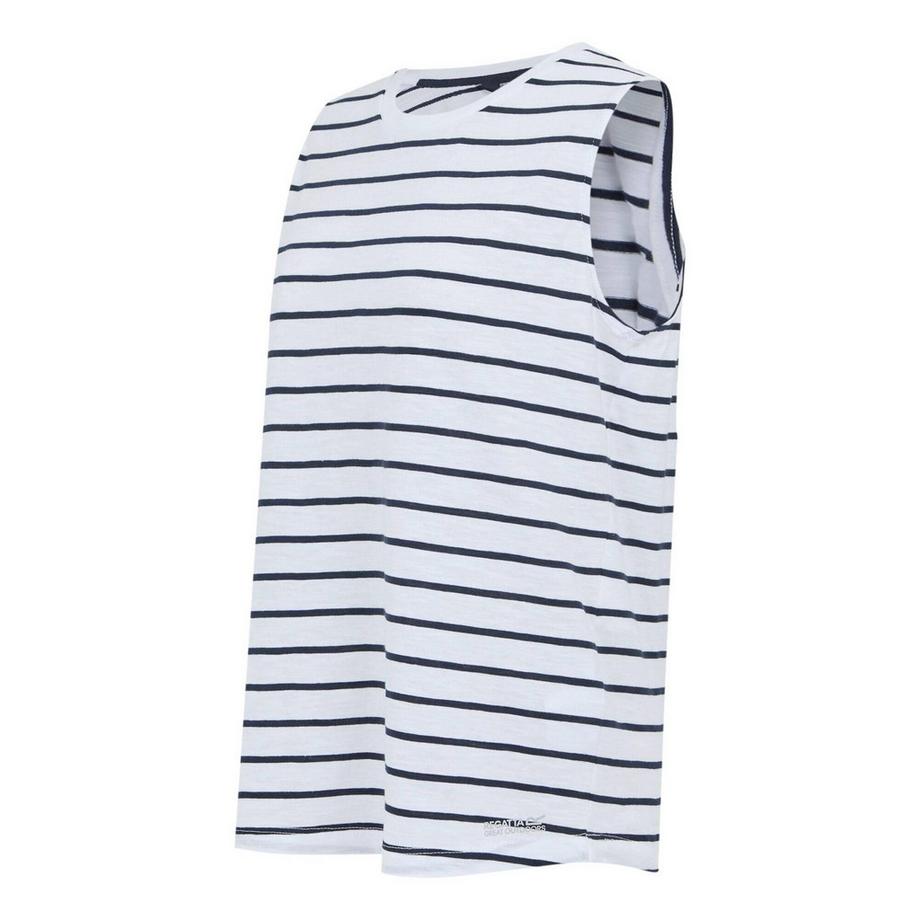 Regatta Fariene Top Senza Maniche a Righe  