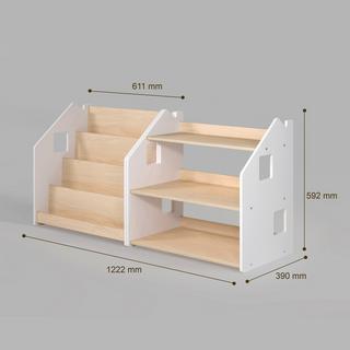 Montessori  Bücher- & Spielzeugregal Set Montessori® 