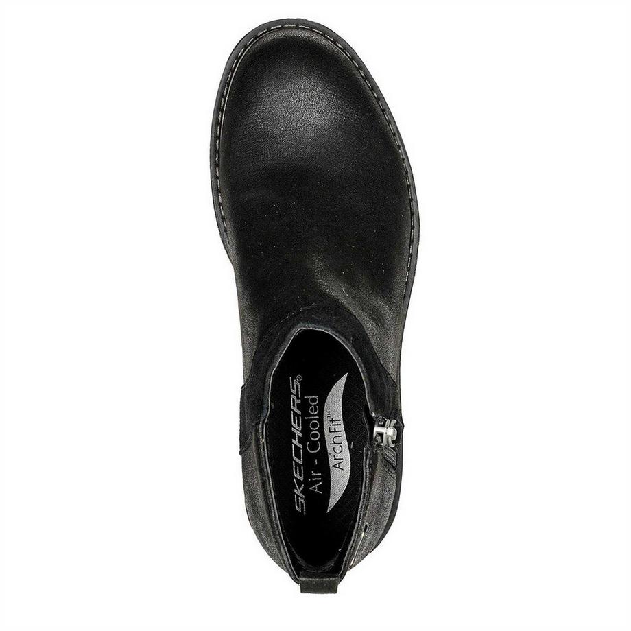 SKECHERS Wildleder Stiefeletten mit Weitem Passform  