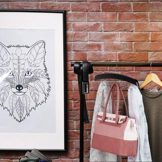 B2X Porta cintura in legno nero  