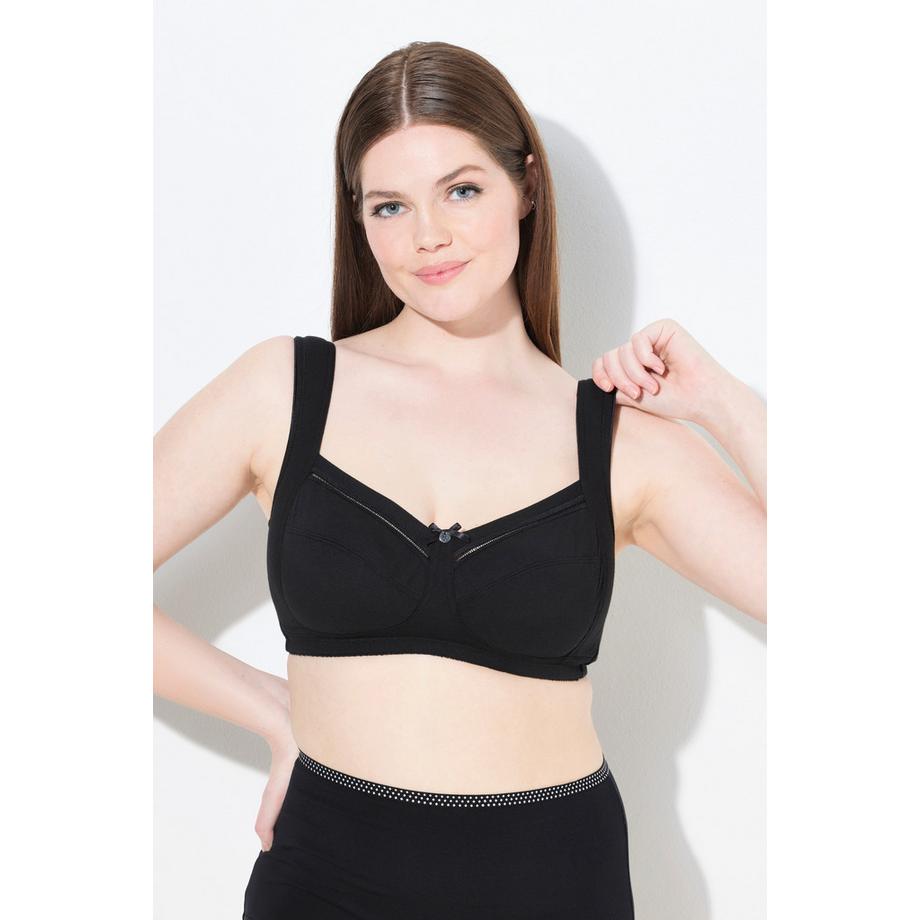 Ulla Popken Reggiseno sostenitivo senza ferretto pizzo  