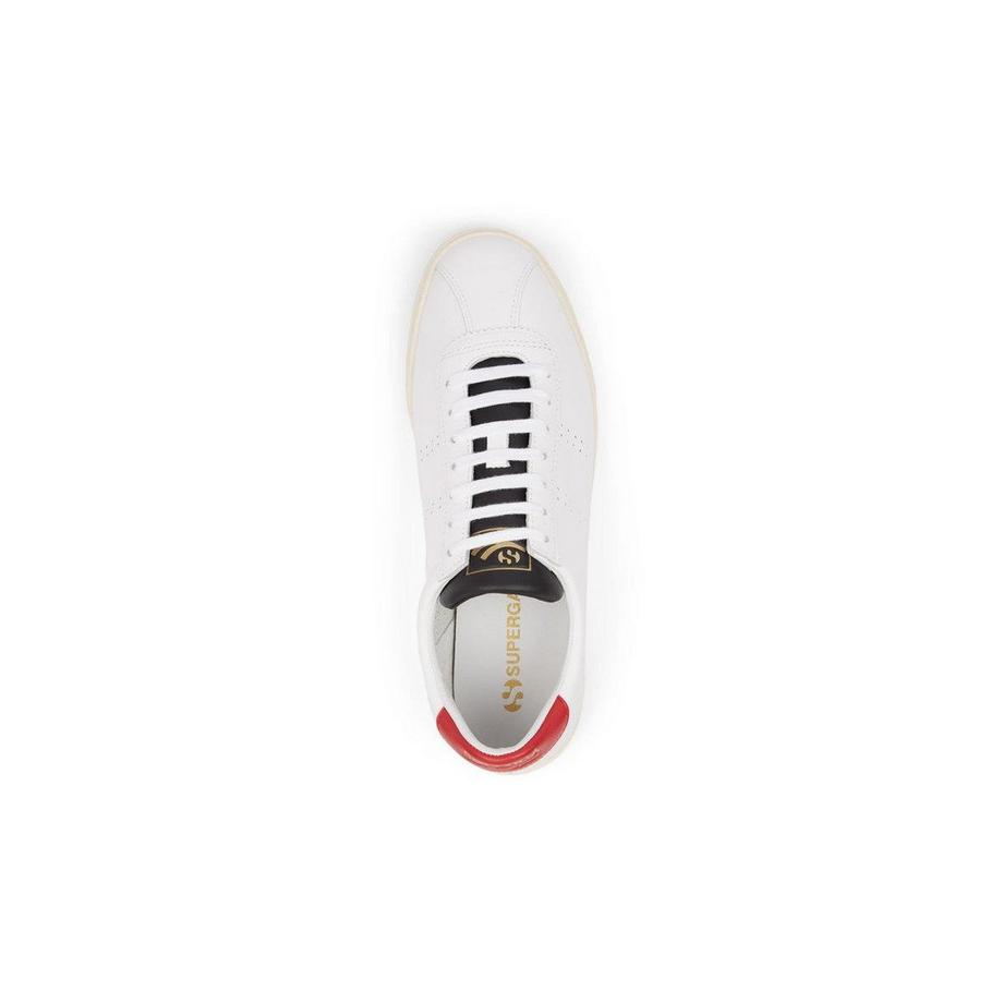 SUPERGA Scarpe Sportive Sport Club S in Pelle  