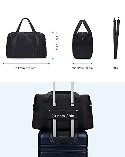 Only-bags.store  Reisetasche Handgepäck, Weekender Tasche, Travel Sport Duffle Bag Carry On Bag Large Overnight Bag 