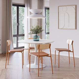 Calicosy Set di 2 sedie ADRIANA  