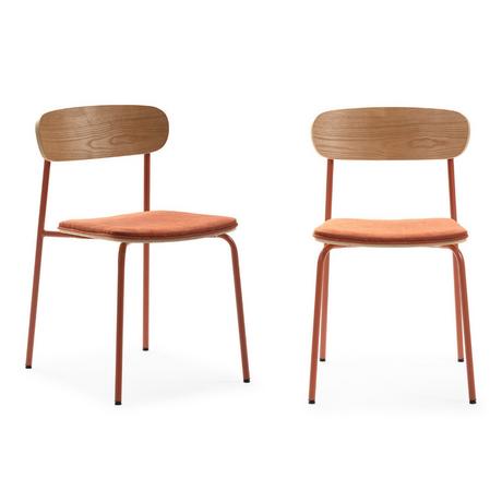 Calicosy Set di 2 sedie ADRIANA  