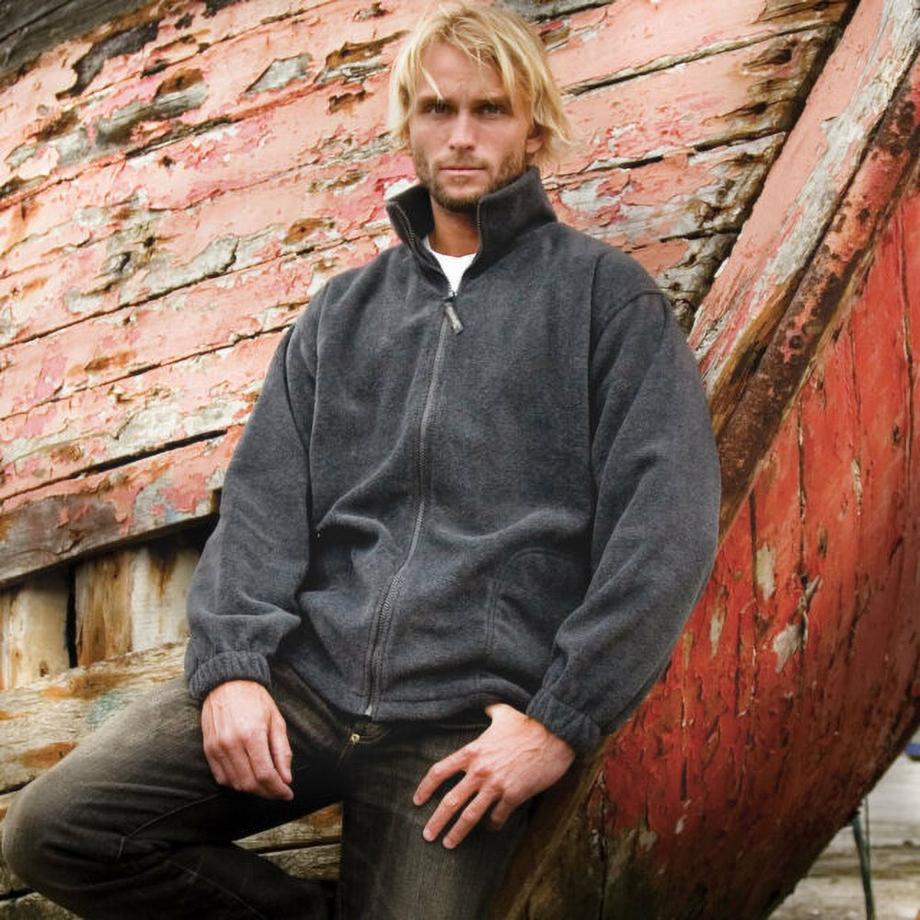 Result Fleece Pullover mit Reissverschluss  