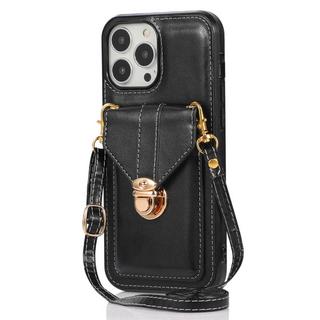 Cover-Discount  iPhone 15 Pro - Schutzhülle Case Mit Tasche Schwarz 