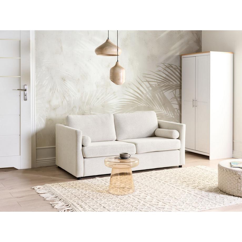 Beliani Schlafsofa aus Stoff  INKOO  