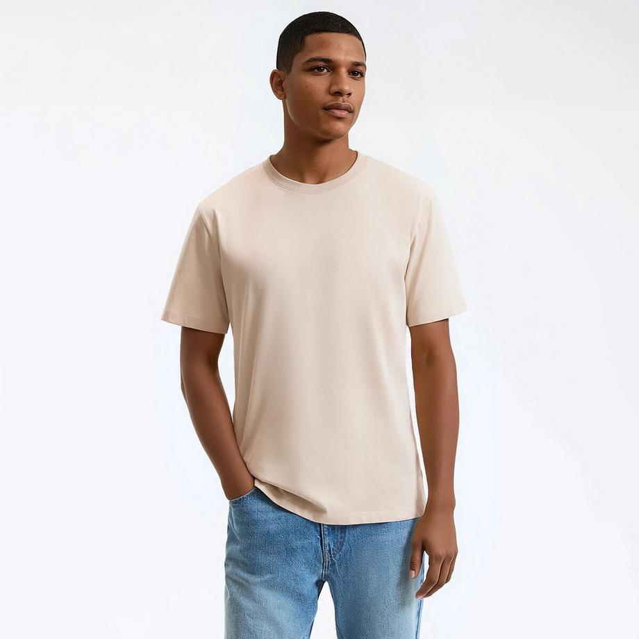 T-shirt col rond manches courtes