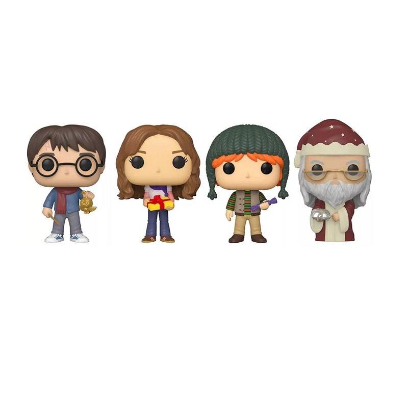 Funko  POP - Pack de 4 - Movies - Harry Potter - Holiday 