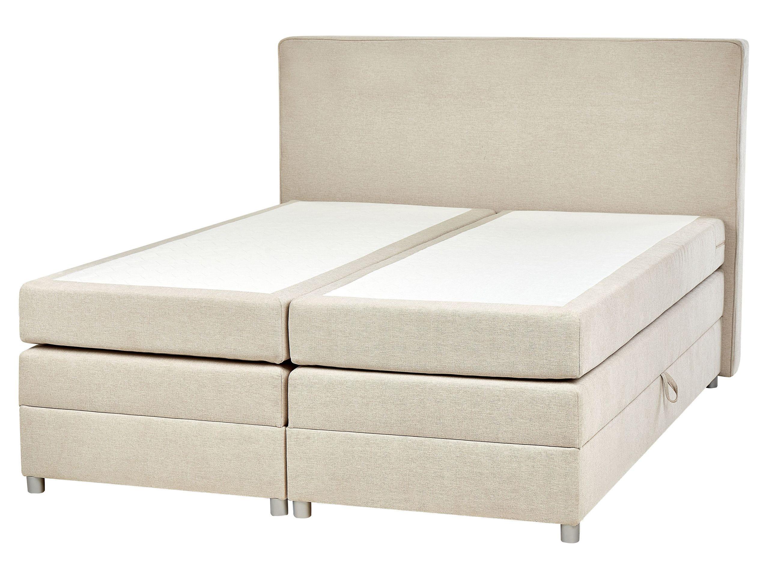 Beliani Boxspring Bett aus Polyester Klassisch MINISTER  