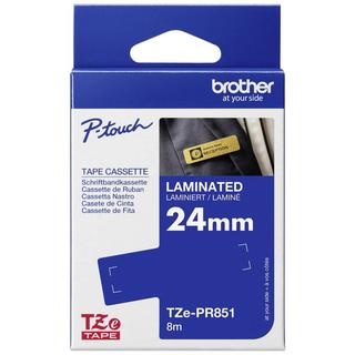 brother  TZe-Schriftbandkassette Premium Gold laminiert 