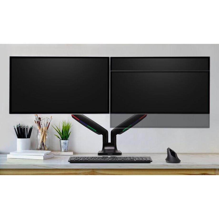 Kensington  SmartFit® One-Touch Dual Monitorarm - 