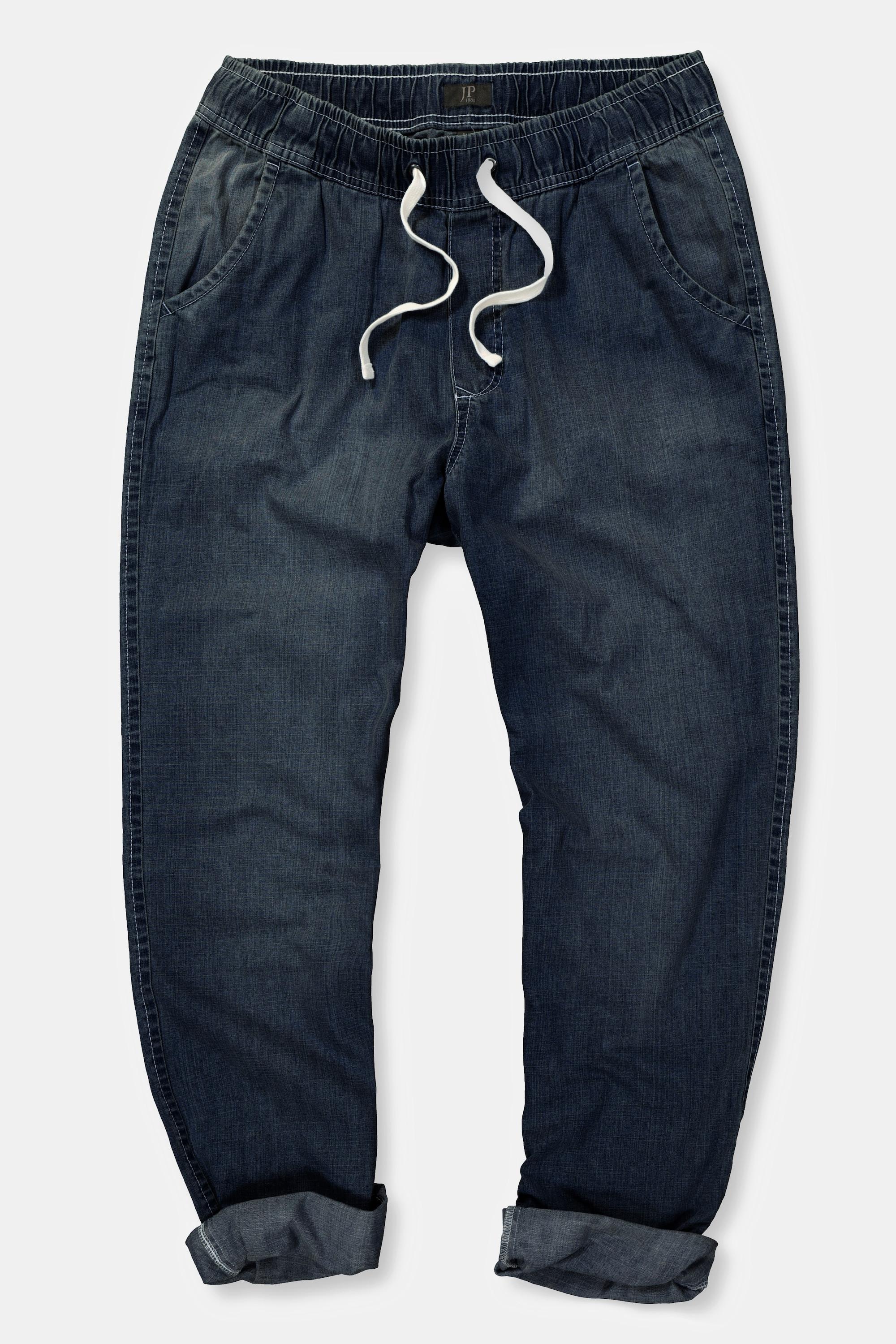 JP1880  Pantaloni dal taglio ampio a quattro tasche con effetto jeans 