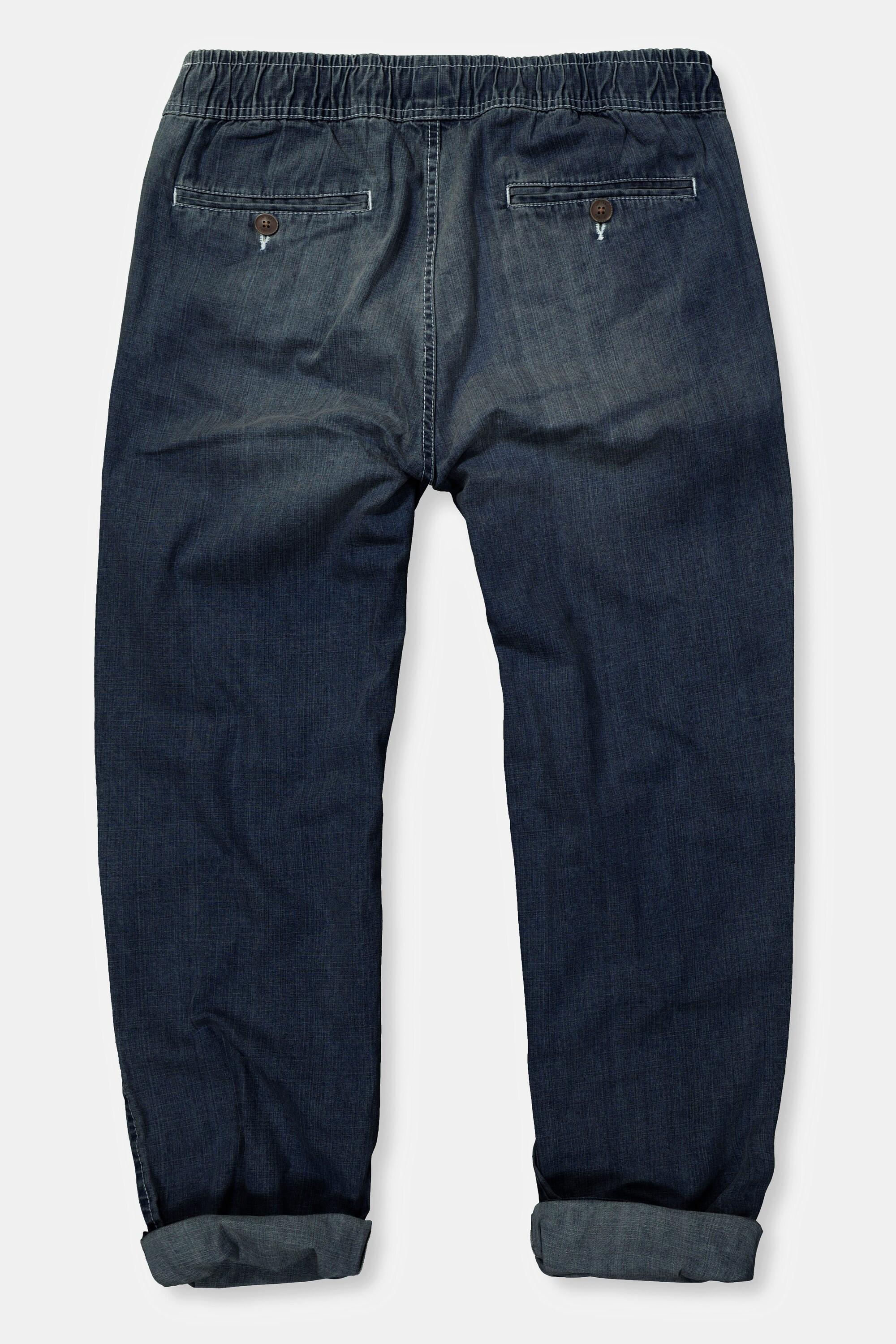 JP1880  Pantaloni dal taglio ampio a quattro tasche con effetto jeans 