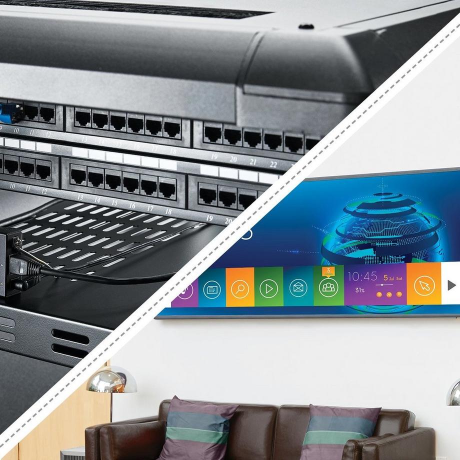 STARTECH.COM  StarTech.com HDMI über CAT5e HDBaseT Extender - POC Stromversorgung über Kabel - Ultra HD 4K 