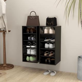 VidaXL Armoire à chaussures bois d'ingénierie  