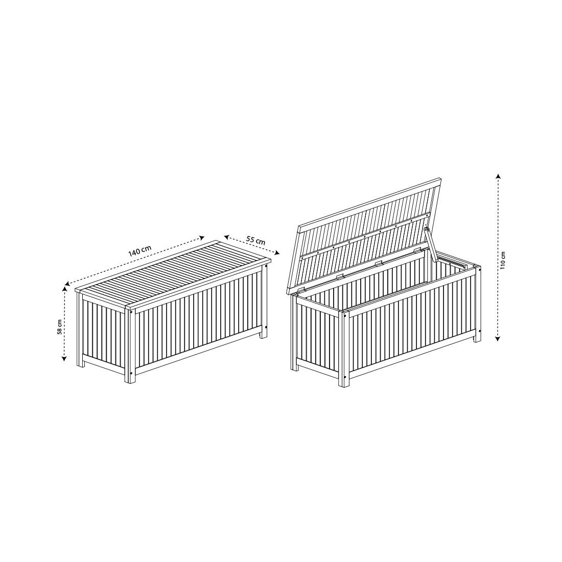 Contini Gartenbox Eucalyptus  