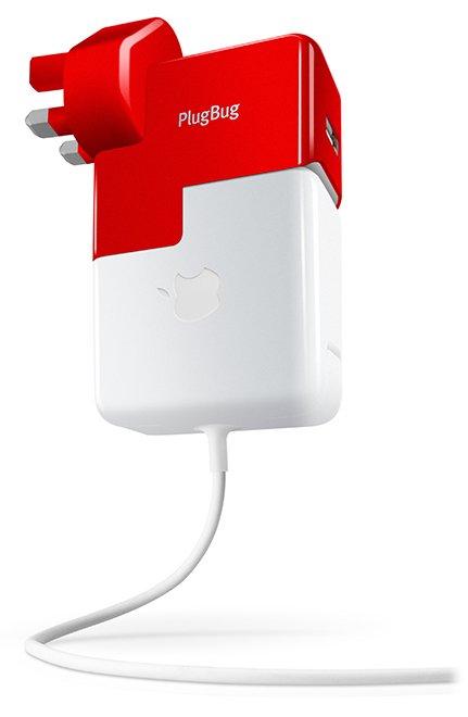 twelve south  PlugBug World adattatore e invertitore Interno 10 W Rosso, Bianco 