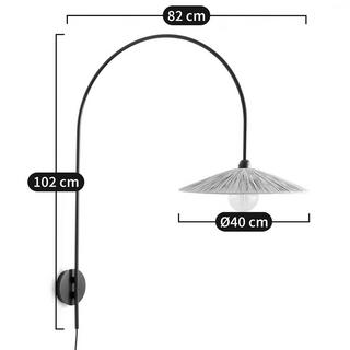 La Redoute Intérieurs Bogenwandleuchte Rafita  