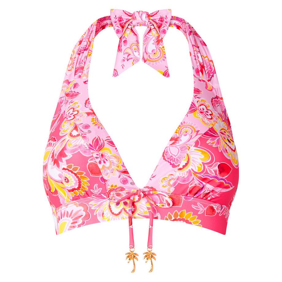 Joe Browns Haut de Bikini Licou Imprimé Floral Cachemire Recyclé  