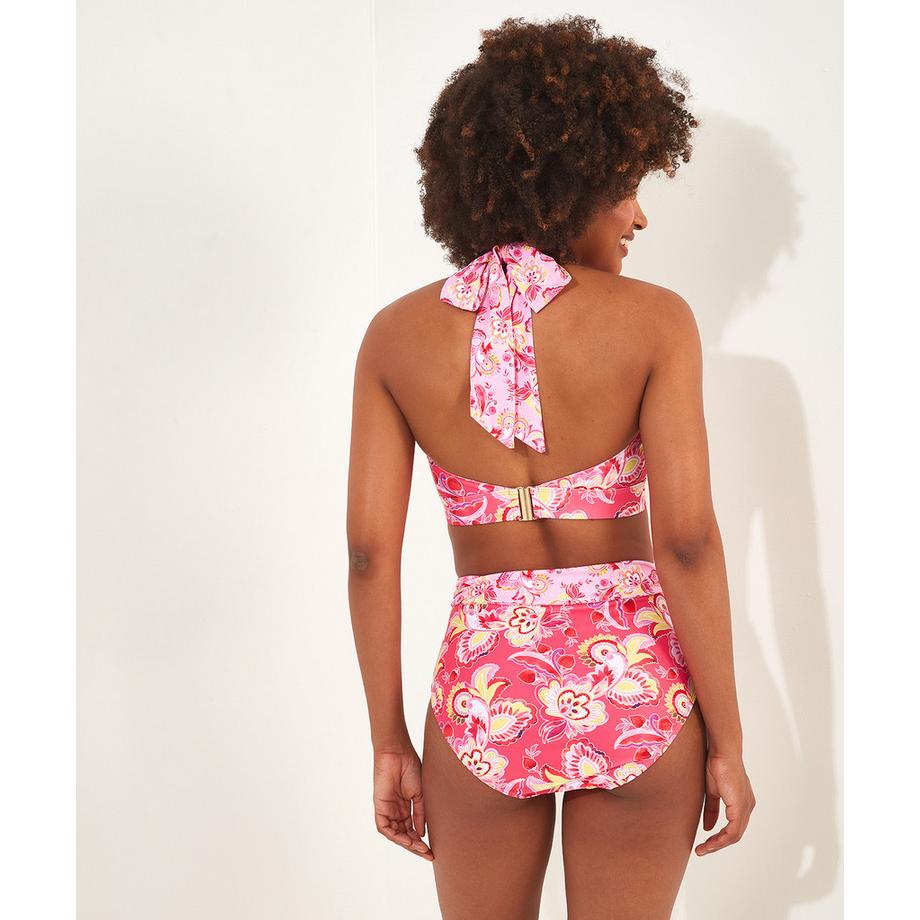 Joe Browns Haut de Bikini Licou Imprimé Floral Cachemire Recyclé  