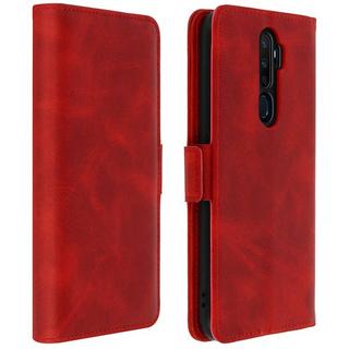 Avizar  Étui Folio Oppo A5 20/A9 20 Rouge 