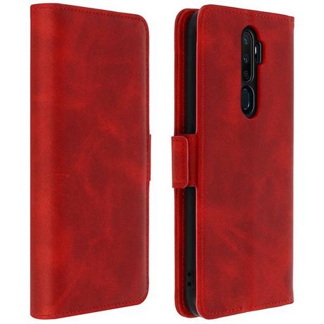 Avizar  Étui Folio Oppo A5 20/A9 20 Rouge 