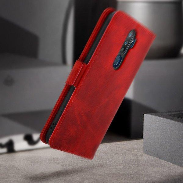 Avizar  Étui Folio Oppo A5 20/A9 20 Rouge 