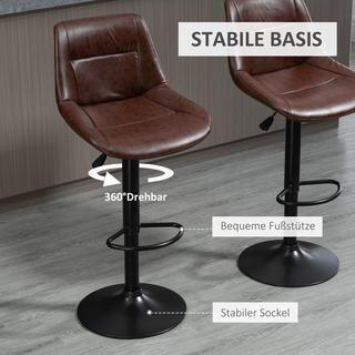 HOMCOM tabouret de bar  