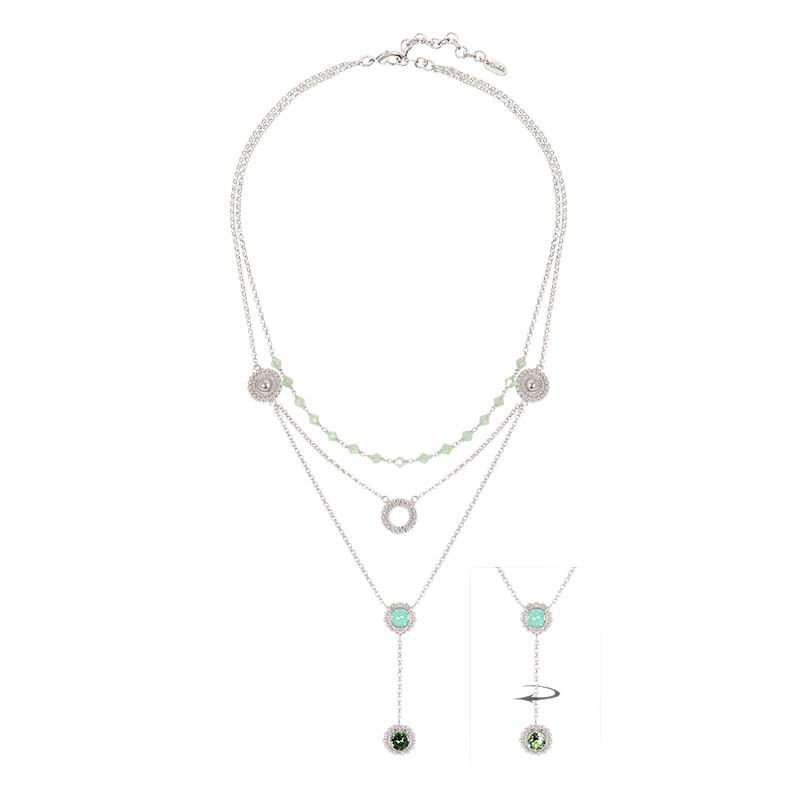 Steinkult  Collier en triple harmonie "Sheila" 