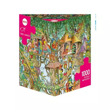 Puzzle Tree Lodges (1000Teile)