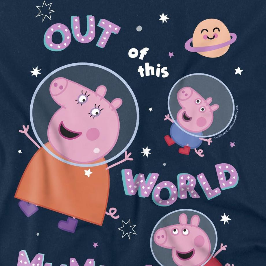 Peppa Pig Out Of This World Mummy T-Shirt  