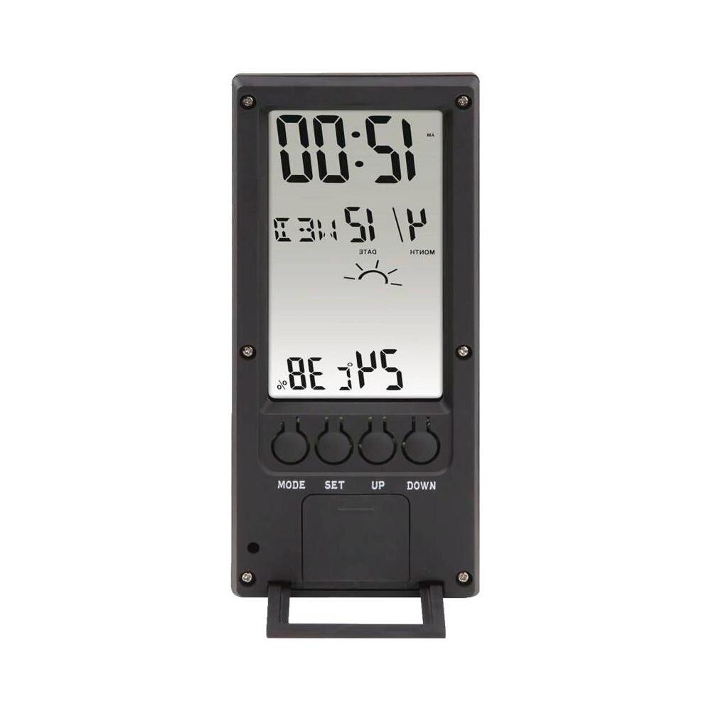 hama Hama Termometro LCD con igrometro, orologio, calendario, previsioni del tempo  