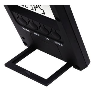 hama Hama Termometro LCD con igrometro, orologio, calendario, previsioni del tempo  