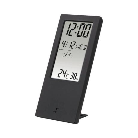 hama Hama Termometro LCD con igrometro, orologio, calendario, previsioni del tempo  