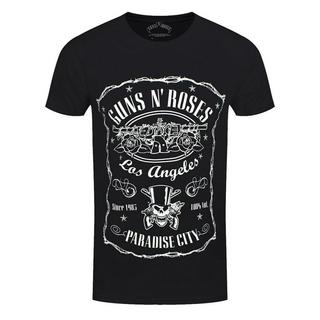 Guns N Roses  Paradise City Label TShirt 